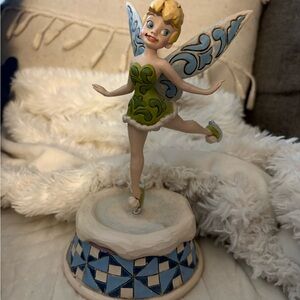 Disney Fairy Cake Topper with Blue and Green Design